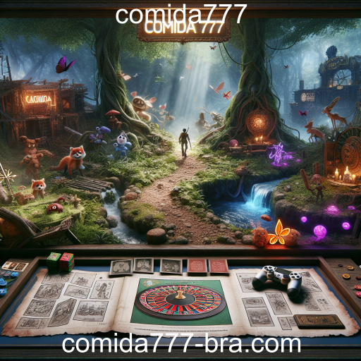 Explorando Novos Mundos: A Magia dos Jogos de Aventura em Comida777