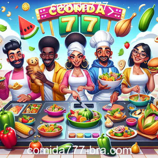 Descubra a Diversão da Batalha de Comida em Comida777